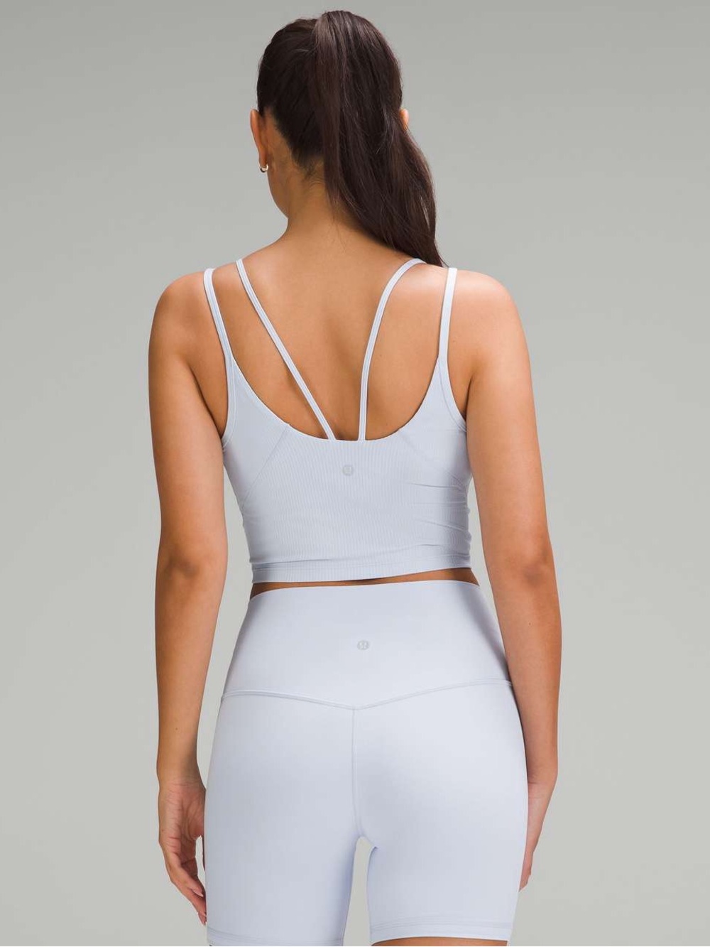 Lululemon Align Strappy Ribbed Tank Top Windmill Blue Size 8